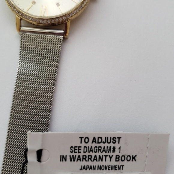 Vince Camuto 34mm Mesh Bracelet Watch - Picture 6 of 7